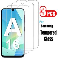 3Pcs Screen Protector For Samsung Galaxy A16 4G 5G Tempered Glass Film