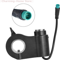 【M】1PC Electric Scooter Thumb Throttle with Key Lock, 5-Pin Speed Dial Control & Finger Trigger Accelerator