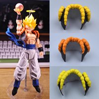 【Only Clothes】SHF 1/12 Japanese Anime Gogeta Black Chicken Vest Clothes for 6" Action Figure Model