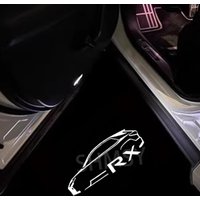 LED Car Door Projector Welcome Ghost Shadow Lights Accessories For Lexus RX 300 330 350 400 450 2007 - 2024 ( no fit RX350 2014)