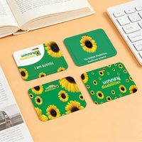 Sunflower Invisible Disability Awareness Card Holder ID Card Holders Bank Cards Student Bus Passes Work Permits Accessories