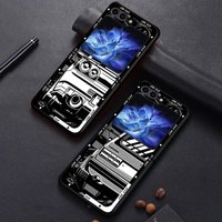 JDM Sport Car Case for Samsung Galaxy Flip3 Flip5 Z Flip 7 6 5 4 3 Flip6 Flip4 Flip7 FE Back Phone Cover Funda