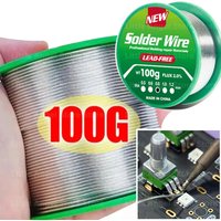 20g/30g/50g/100g Bleifreier Lötdraht mit Niedrigem Schmelzpunkt Sn99.3/Cu0.7 Hochreiner Lötdraht mit Kolophoniumkern