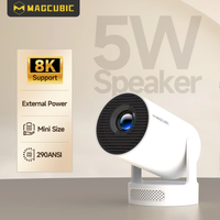 Magcubic HY300 Pro+ 8K Projektor Zewnętrzny 8000 Lumenów Android 14 WiFi 6 BT5.4 Przenośny Głośnik HiFi 5W 720P HD