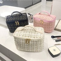 New Popular Small Fragrance Style Makeup Bag Handheld Large Capacity Portable Travel Wash And Storage
