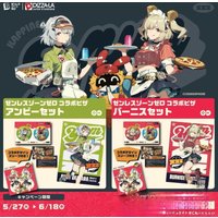 Exclusive zero cosplay pizza linkage same style bar, Bernice Anbi game, fan made badge pendant gift, guzi