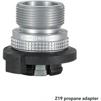 CAMPINGMOON Z19 Propane to Cylindrical Camping Accessories Stove Cylinder Adapter to US Propane Connector