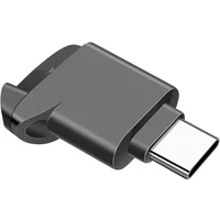 Type-C 2.0 Mini TF Card Reader External Storage Black Stretch for Memory Stick USB C 2.0 Mini TF Card Reader For Iphone 17 16