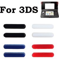 Replacement Silicone Pad Button For 3DS Game Console Upper Top LCD Screen Front Rubber Feet Cover Pad Repair Parts