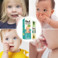 10ml Bitter Nail Water Kids Anti-Biting Nail Polishing Liquid Natural Plant Extracts Nail Care Tool For Newborns Kids Teens