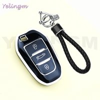 Cover Shell Fob TPU Car Key Case for Peugeot 2008 3008 4008 5008 308 408 508 Citroen C1 C2 C4 C6 C3-XR Picasso Grand DS3 DS5
