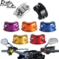 Motorcycle Handlebar Perch Clutch Brake Clamp For Harley Touring Road King Electra Street Glide Softail Street Bob Deluxe 08-23