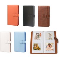 80 Taschen Retro PU Fotoalbum passend für Instax Square Film für Fujifilm SQ1 SQ6 SQ20 SQ10 SP3 Kamerazubehör