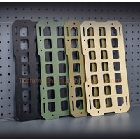 Aluminium Alloy Molle Sun Visor Mount Panel Tactical Storage Rack Interior Organizer Board