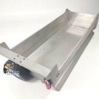 Metal U-shaped Bucket Spare Parts for Toys 1/14 8x8 Remote Control Dumper RC Hydraulic Dump Truck Cars TH23454