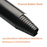 High Quality Fluorine Rubber Sheet FKM Plate Fluororubber FPM Viton Board Fluorous Rubber Gasket Acid Alkali Corrosion Diesel
