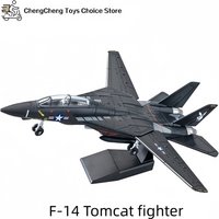 1/72 Creative Military Series Building Blocks F-14 Fighter Tomcat Multi-Purpose Carrier Based Jet Model Toys For Boys Xmas Gifts