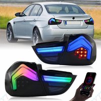 Pair LED Taillights For 2009 2010 2011-2012 BMW E90 3 Series E90 LCI Sedan SaloonTaillamp Rear Lamp Brake Fog Turn Signal Light