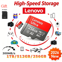 Lenovo Micro SD Card NEW 1TB High Speed TF Flash Card Memory Card 128GB 256GB 512GB U3 V60 8K Full HD For GoPro Action Camera