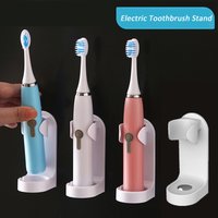 Hot Sale Toothbrush Stand Rack Organizer Electric Toothbrush Wall-Mounted Holder Space Saving Bathroom Accessories Tool