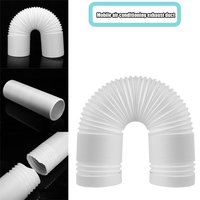 1.5/2M Flexible Telescopic Conditioner Exhaust Hose Tube Air Conditioners 13/15cm Portable Exhaust Pipe Hose Connector Interface