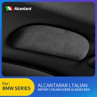 suede Car glasses case storage box suitable For BMW 1 2 3 5 7Series GT X1 X2 X3 X5 X7 auto sunglasses holder accessories