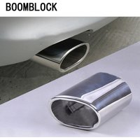 1pcs Stainless Steel Car Exhaust Muffler Tip Pipes Cover for BMW E90 E91 E92 E93 318i 320i 318d 2005-2011 Accessories