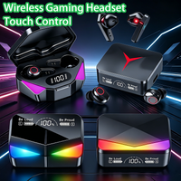 M90/M28/S20/X15 Pro Bluetooth 5.3 Earbuds Wireless Headphones, Touch Control Gamer Headset HIFI Stereo & Noise-Canceling Mic