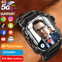 New Android Men Women Smart Watch Men GPS 3G RAM/32G ROM Storage HD Dual Camera 4G SIM Card WIFI Wireless Fast Internet Access