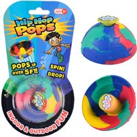 1Pc Camo Bounce Bowl Half Side Bouncing Ball Cloud Buckle Camo Bouncing Bowl Creative Children's Relief Toy