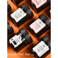 LED & U V Builder Nail Gel - 150g Nail Extension for Professional Salon Gel Builder for Nails Hard Gel for DIY Nail Art Supplies