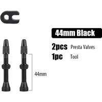 AliExpress NONE 2PCS Aluminum Alloy Bicycle Tubeless Presta Valves 40mm to 80mm Stems with Valve Core Removal Tool for MTB Road Bike Tires