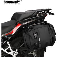 Rhinowalk Motorcycle Rear Bag 30L/20L/10L Motocross Motor Side Tail Bag Waterproof Inner Bag Saddle Storage Bag Luggage 1 Piece