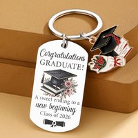 Senior 2026 Graduation Gifts for Her Class Of 2026 Graduation Stuff Keychains College Graduations Gifts for Women Daughter Siste