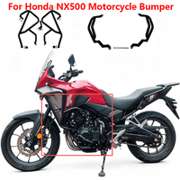 For Honda NX500 Motorcycle Anti-Crash Bar Frame Protection Bumper Frame Bar Engine Guard Highway Crash Bars Brand Accessories