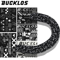 BUCKLOS Bike Tape EVA PU Graffiti Non-Slip Durable Bicycle Handlebar Tape Comfortable Wear-resistant Stable Tapes Bike Accessory