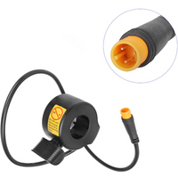 AliExpress NONE 3 Pin Waterproof Connector 130X Thumb Throttle Accelerator For Bafang BBSHD 36V 48V Electric Bike Finger Control Throttle
