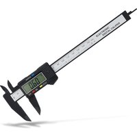 0-150mm Measuring Tool Digital Vernier Caliper Digital Display Caliper Mini Text Play Caliper Student Vernier Ruler with Plastic