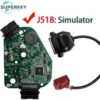Auto ELV Simulator for Audi A6 Q7 Car Steering Wheel Lock Emulator For VW Touareg Phaeton J518 EIS Repair Kit with Buzzer