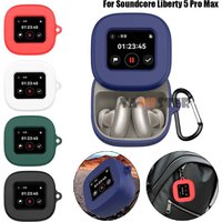 For Soundcore Liberty 5 Pro Max Case Cover Silicone Protective Sleeve For Liberty 5 Pro Max Wireless Earphone Protector Accessor