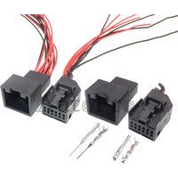 1 Set 12 Hole 1534096-1 1-1534096-1 AC Assembly Car Parts For VW 8E0972112A Automobile Radar Electric Cable Socket