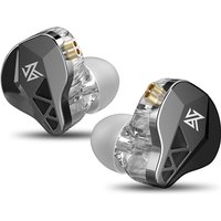 KZ EDXS Metal Wired Earphones Bass Earbuds In Ear Monitor Headphones HiFi Music Sport Noise Cancelling Headset With Microphone