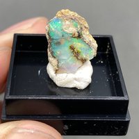 100% natural Top Color mountain opal gem mineral specimen Pendant Bead Jewelry Home Decor box size :27*2 7*25mm