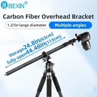 BEXIN Center Column Cross Extendable Arm Rotatable Camera holder bracket Universal professional Horizontal Tripodfor Camera
