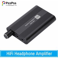 PzzPss 16-300 ohm Headphone Amplifier 16-150 ohm HiFi Earphone Amplifier 3.5mm Jack Aux Portable Adjustable Audio Amp