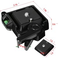 Quick Release Clamp Plate QR-40 QR40 Camcorder Tripod Monopod Ball for Head Platform Mount Base Tripod for DSLR DropShipping