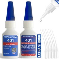 Brand-new Upgraded 401 Super Cyanoacrylate Glue Instant Drying In 5 Seconds Waterproof Stable and Versatile Bonding Tool