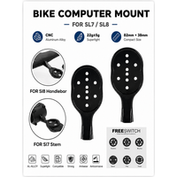 AliExpress YICHORD With White Logo For SL8/SL7 Computer Holder Stopwatch Mount GPS Bike Mount For Garmin Gopro Bryton Wahoo Aluminum alloy