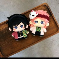 10cm Demon Slayer Anime Giyu Tomioka Sabito Cute Cotton Doll Plush Doll, Toy, Birthday Gift