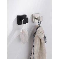 Bathroom stainless steel hook, perforated coat hook, clothes hook hanging behind the door